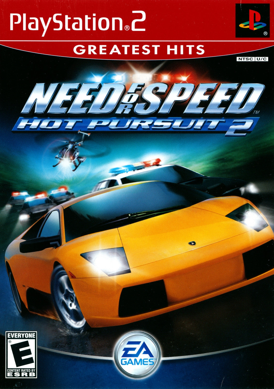 NEED FOR SPEED: HOT PURSUIT 2 (GR HITS E  - PS2