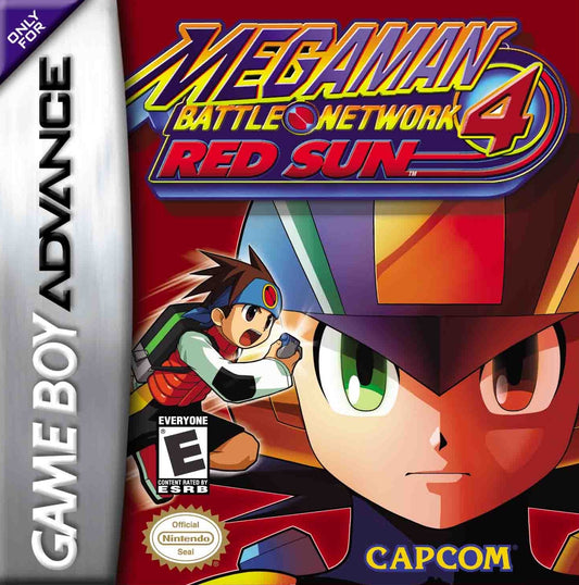 MEGA MAN: BATTLE NETWORK 4: RED SUN  - GBA