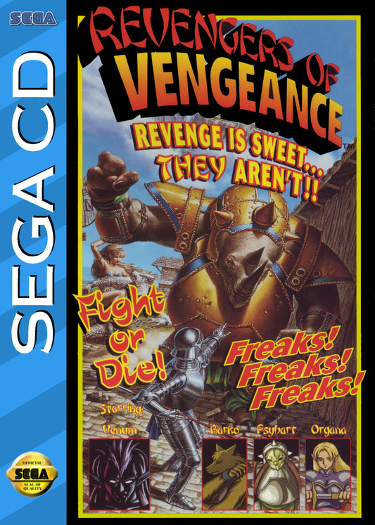 REVENGE OF VENGEANCE  - SEGACD