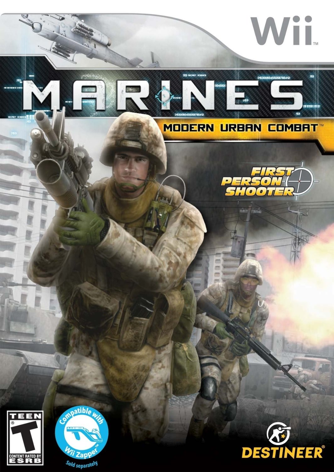 MARINES: MODERN URBAN COMBAT  - WII