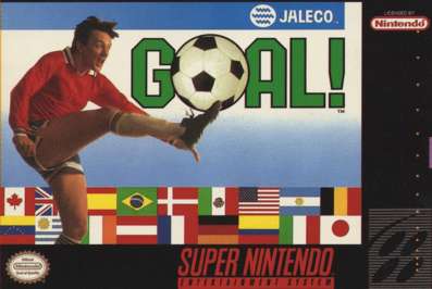 GOAL  - SNES (W/BOX & MANUAL)