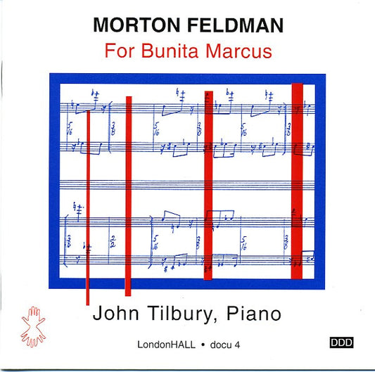 FELDMAN, MORTON  - FOR BUNITA MARCUS