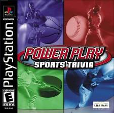 POWER PLAY SPORTS TRIVIA  - PS1