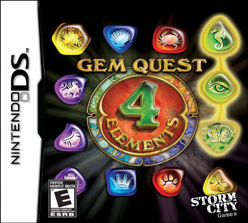 GEM QUEST: 4 ELEMENTS (CARTRIDGE ONLY)  - DS