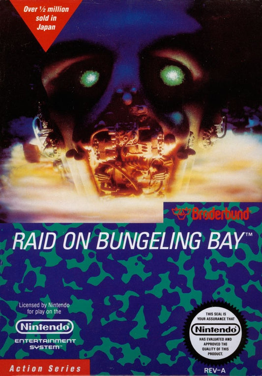 RAID ON BUNGELING BAY  - NES (W/BOX & MANUAL)