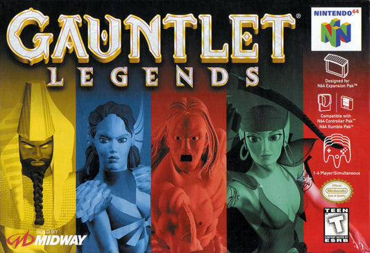 GAUNTLET LEGENDS  - N64 (W/BOX)