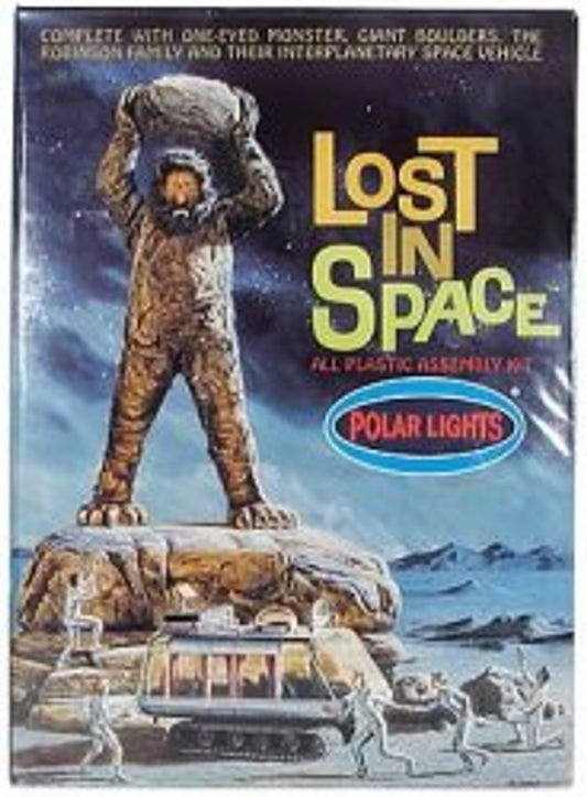 LOST IN SPACE: ROBINSON FAMILY WITH ONE-EYED MONSTER - MODEL KIT-POLAR LIGHTS-#5032