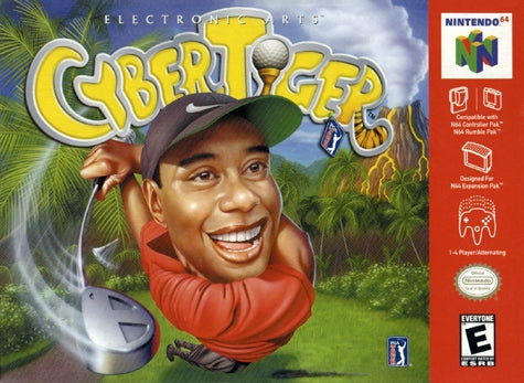 CYBERTIGER  - N64 (W/BOX & MANUAL)