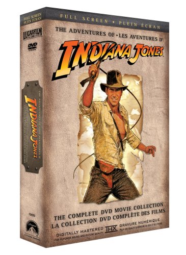THE ADVENTURES OF INDIANA JONES (RAIDERS OF THE LOST ARK / THE TEMPLE OF DOOM / THE LAST CRUSADE) (FULL SCREEN) [IMPORT]