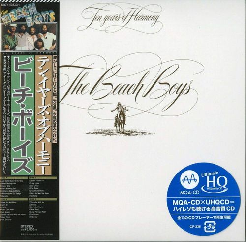 BEACH BOYS - TEN YEARS OF HARMONY (JAPAN)