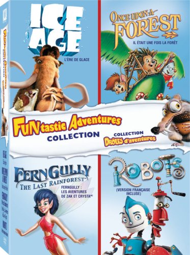 FUNTASTIC ADVENTURES COLLECTION (ICE AGE/ONCE UPON A FOREST/FERNGULLY: THE LAST RAINFOREST/ROBOTS) (BILINGUAL)