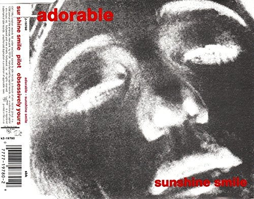 ADORABLE  - SUNSHINE SMILE (CDS)
