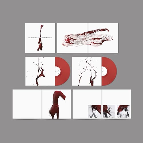 MANIC STREET PREACHERS - LIFEBLOOD 20 (TRANSPARENT RED VINYL)