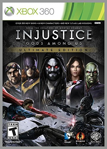 INJUSTICE GODS AMONG US - XBOX 360 ULTIMATE EDITION