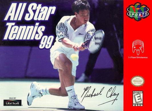 ALL-STAR TENNIS 99  - N64 (W/BOX & MANUAL)