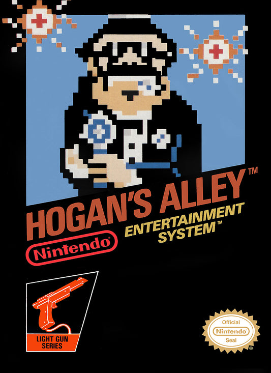 HOGAN'S ALLEY  - NES (W/BOX & MANUAL)