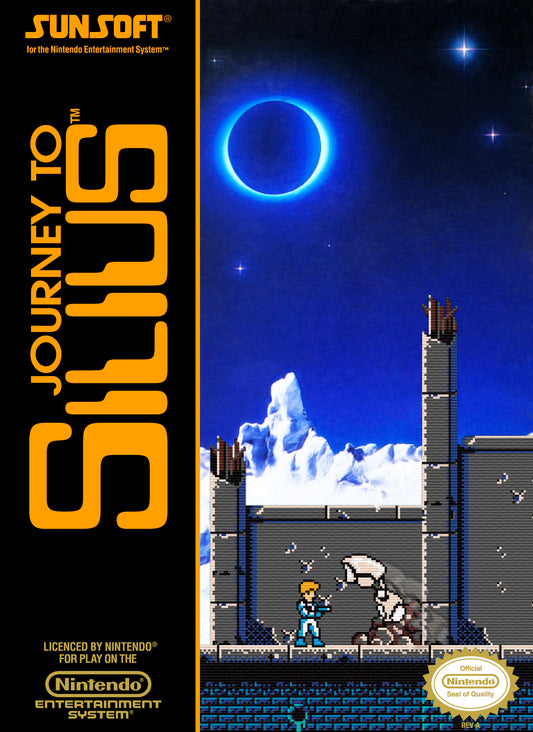 JOURNEY TO SILIUS  - NES (W/BOX & MANUAL)