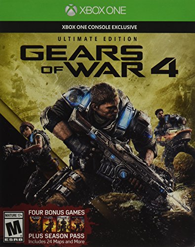 GEARS OF WAR 4: ULTIMATE EDITION (INCLUDES STEELBOOK + SEASON PASS + EARLY ACCESS) - XBOX ONE