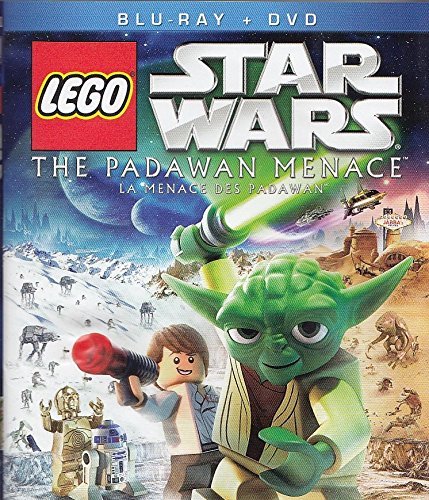 LEGO STAR WARS - BLU-PADWAN MENACE-INC. DVD COPY (W/ MINI