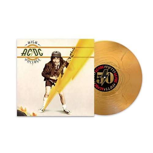 AC/DC - HIGH VOLTAGE (50TH ANNIVERSARY GOLD COLOR VINYL)