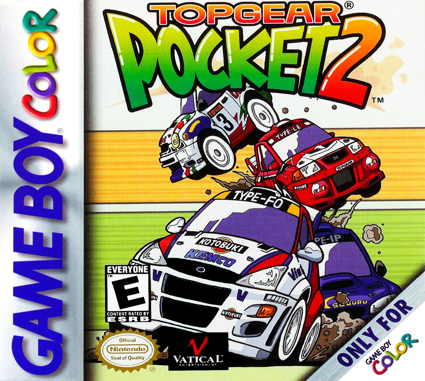 TOP GEAR POCKET 2  - GBC