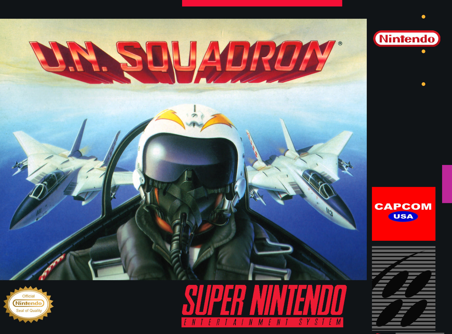 UN SQUADRON  - SNES