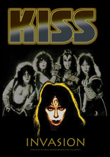 KISS - INVASION (A LOOK AT THE LOST EGYPTIAN GOD, VINNIE VINCENT) [DVD]