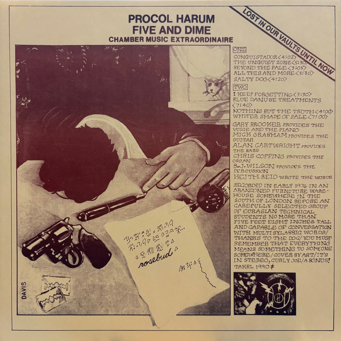 Procol Harum - Five & Dime: Chamber Music Extraordinaire (Used LP)