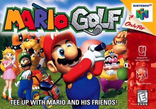 MARIO GOLF  - N64 (W/BOX)