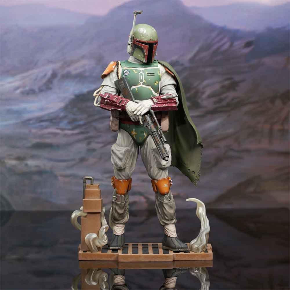 STAR WARS: ROTJ: BOBA FETT (STATUE) - MILESTONES-1/6 SCALE (12")