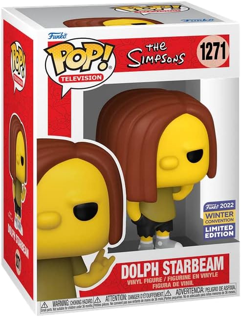 SIMPSONS: DOLPH STARBEAM #1271 - FUNKO POP!-2022 WINTER CON