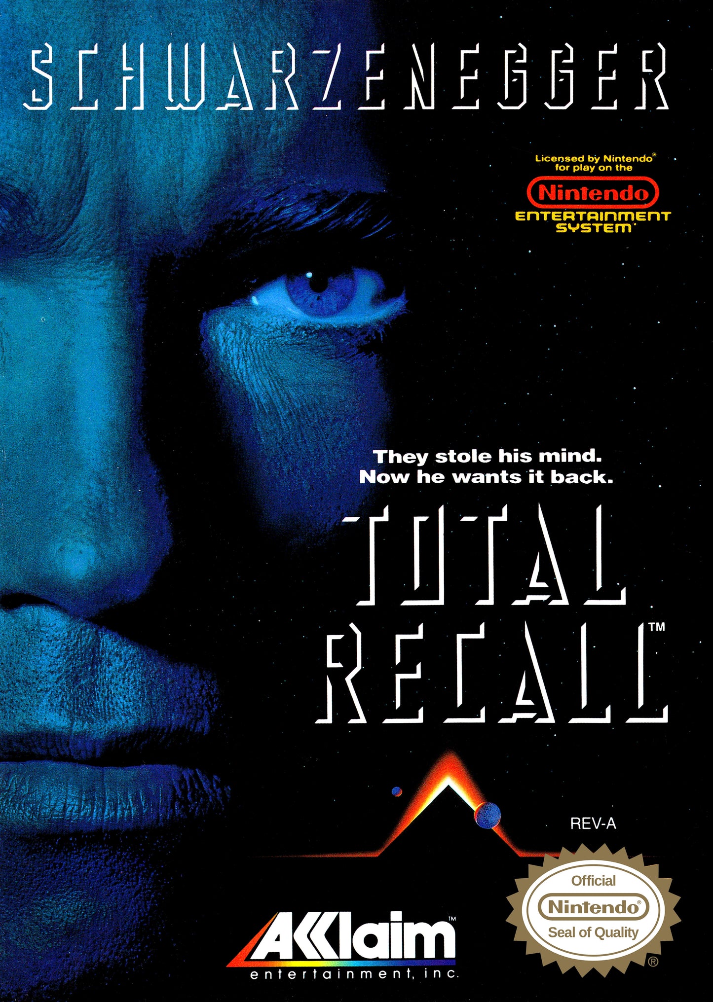 TOTAL RECALL  - NES (W/BOX)