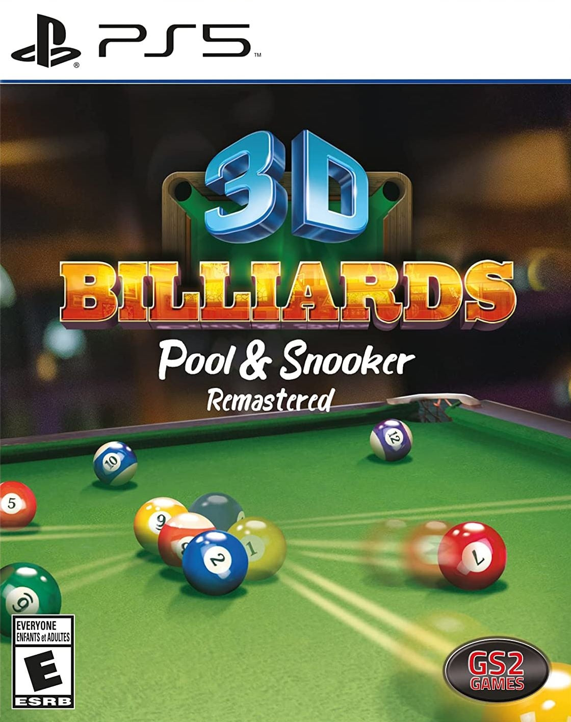 3D BILLIARDS POOL & SNOOKER: REMASTERED  - PS5