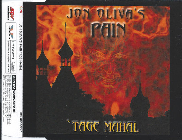 JON OLIVA'S PAIN  - TAGE MAHAL