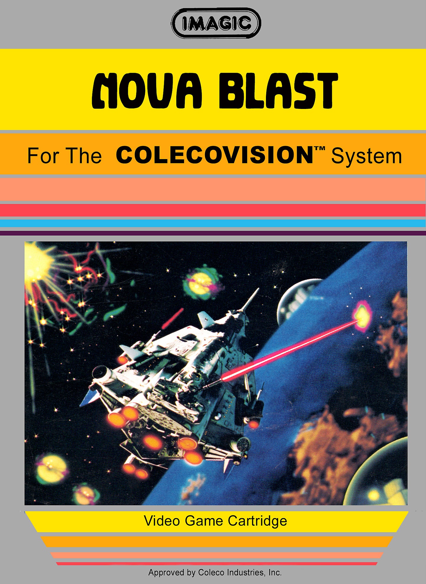 NOVA BLAST  - COLECO