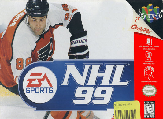 NHL 99  - N64 (W/BOX & MANUAL)