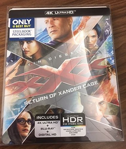 XXX: RETURN OF XANDER CAGE - BLU-4K-INC. BLU COPY-STEELBOOK