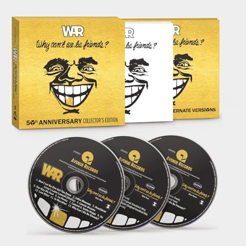 WAR - WHY CAN'T WE BE FRIENDS? (50TH ANNIVERSARY COLLECTOR'S EDITION) (CD)