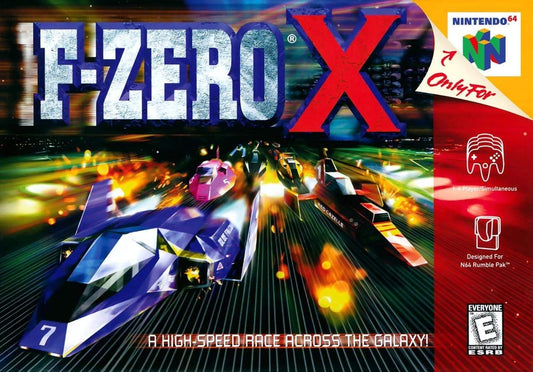 F-ZERO X  - N64 (W/BOX)