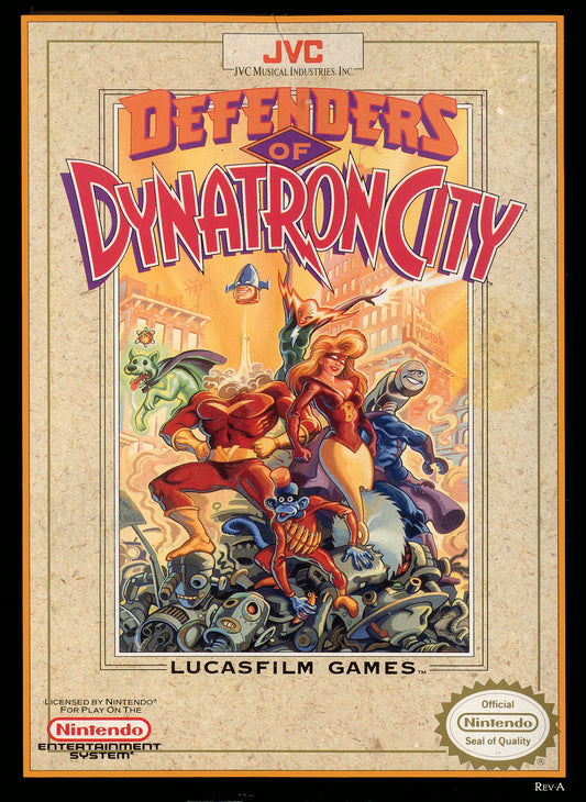 DEFENDERS OF DYNATRON CITY  - NES (W/BOX)