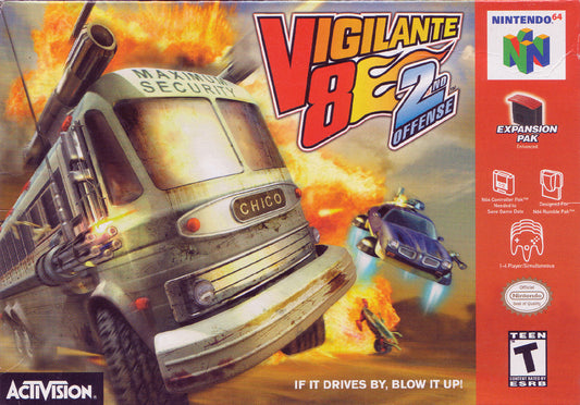 VIGILANTE 8: 2ND OFFENSE  - N64 (W/BOX)