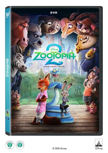 ZOOTOPIA 2 - BILINGUAL - DVD