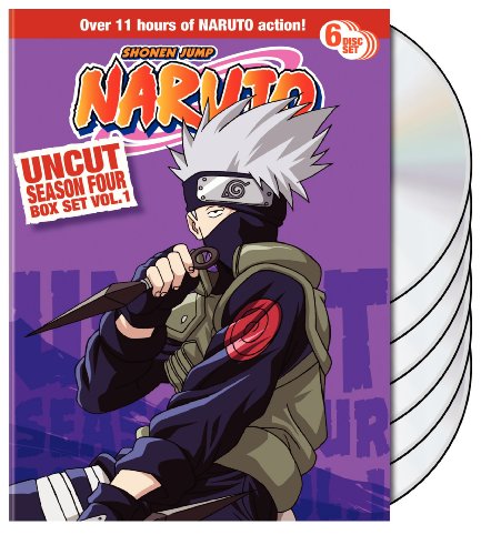NARUTO UNCUT: SEASON 4, BOX SET 1 (EP.(164-191)