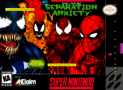 SEPARATION ANXIETY  - SNES (W/BOX & MANUAL)