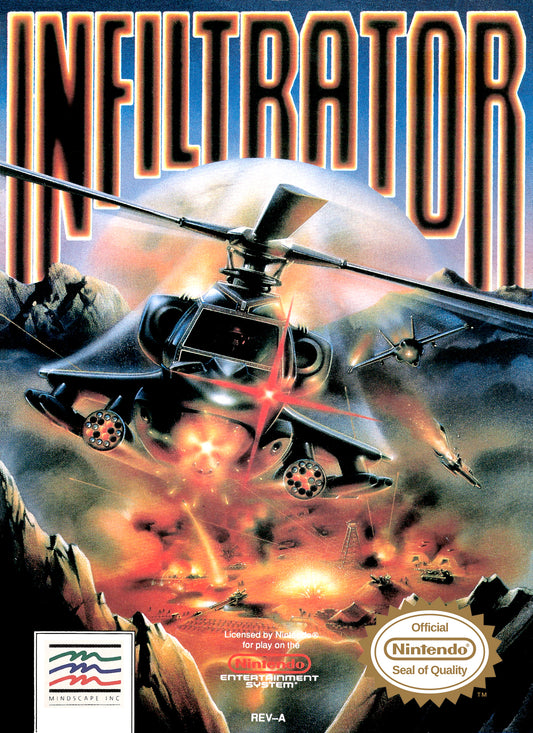 INFILTRATOR  - NES (W/BOX)