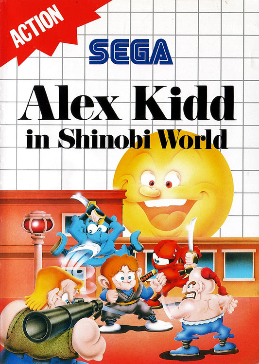 ALEX KIDD IN SHINOBI WORLD  - MS