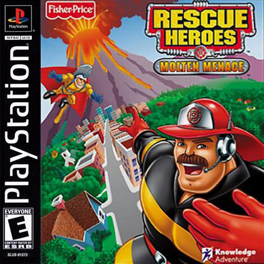 RESCUE HEROES: MOLTEN MENACE  - PS1