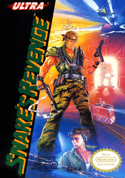 SNAKE'S REVENGE  - NES