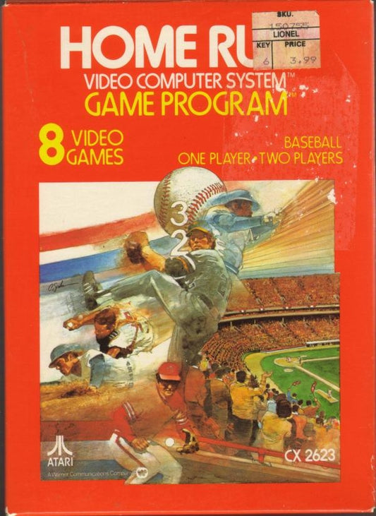 HOME RUN  - ATARI2600