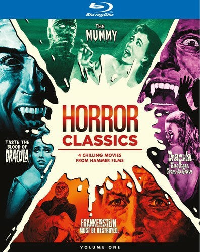 HORROR CLASSICS  - BLU-HAMMER FILMS-VOLUME 1